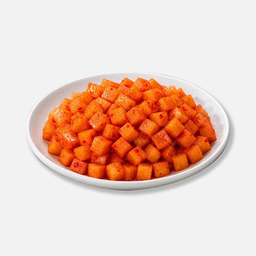 청우 진짜 맛있는 미니 깍두기 무 김치 5kg 업소용의 썸네일