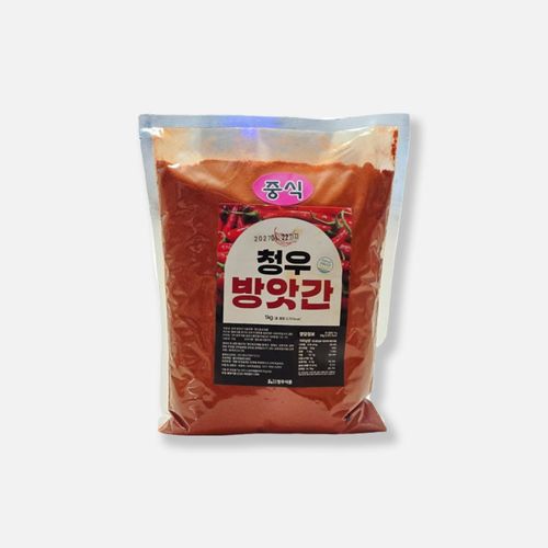 청우 방앗간 고추맛가루 중식용 1kg의 썸네일