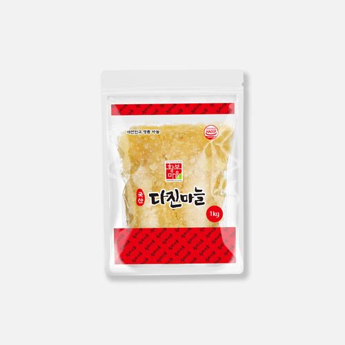 청우 국산 다진마늘 1kg의 썸네일