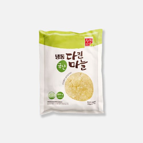 청우 국산 냉동 다진마늘 800g의 썸네일
